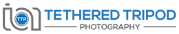 tethered tripod photography logo